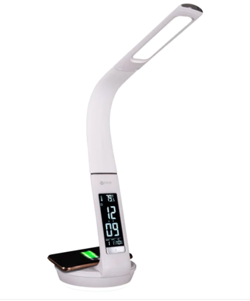 Lot # 319 OttLite LED Lamp Wireless Charging Station $43