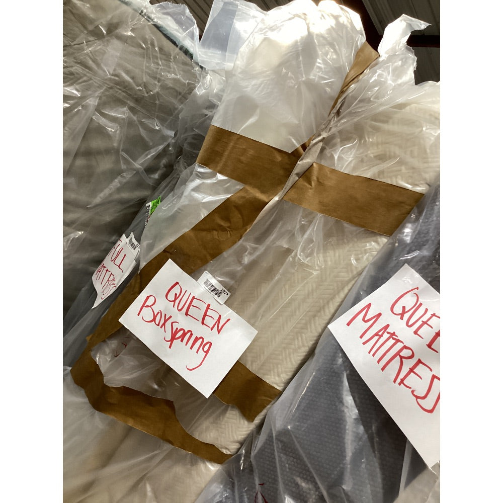 Lot # 2277 Herringbone Boxspring $40