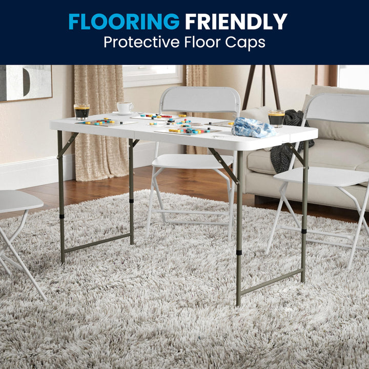 Lot # 2115 Flash Furniture Folding Table $47.77