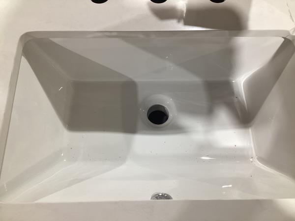 Lot # 2132 Moen Darcy Bathroom Wood Vanity in Shale Grey$1350