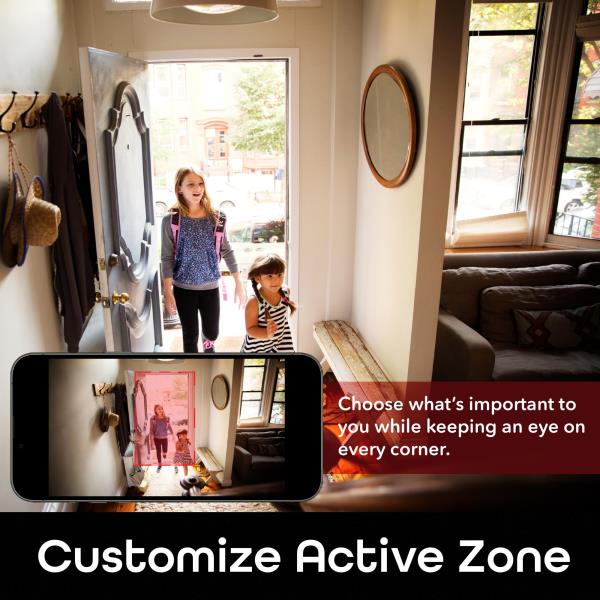 Lot #  Geeni SCOPE WiFi Smart Motion Security Camera $35