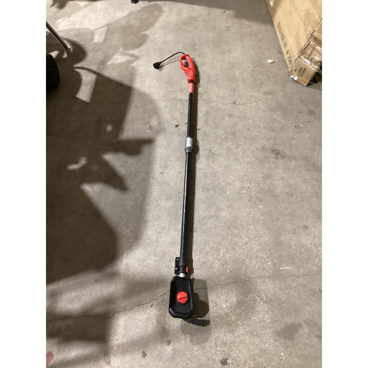 Lot # 1274 Electric Pole Tool Extension - Corded Connection, Long Reach, Ergonomic Grip, Red and Black