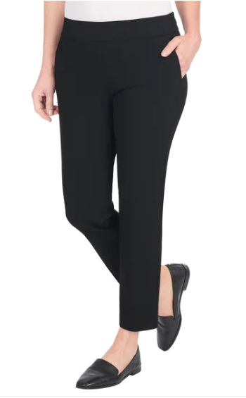 Hilary Radley Women's Pull-On Ankle Pant -Large