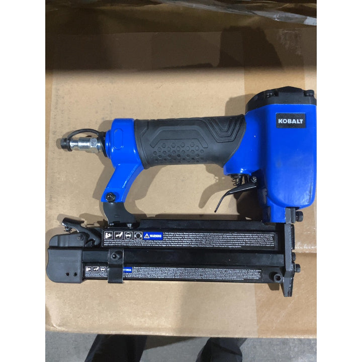 Lot # 1376 Kobalt Nailer 1-in 23 -Gauge Pneumatic Pin Nailer $109
