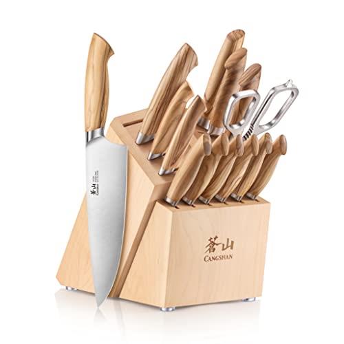 Cangshan OLIV 15-Piece Knife Block Set