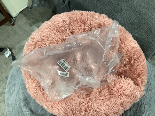 Lot # 2057 Active Pets Small Dog Bed, Calming Orthopedic Pet Bedding for Anxiety Relief, Joint Support & Comfort, Washable Dog Furniture, SM 25lbs, Pink