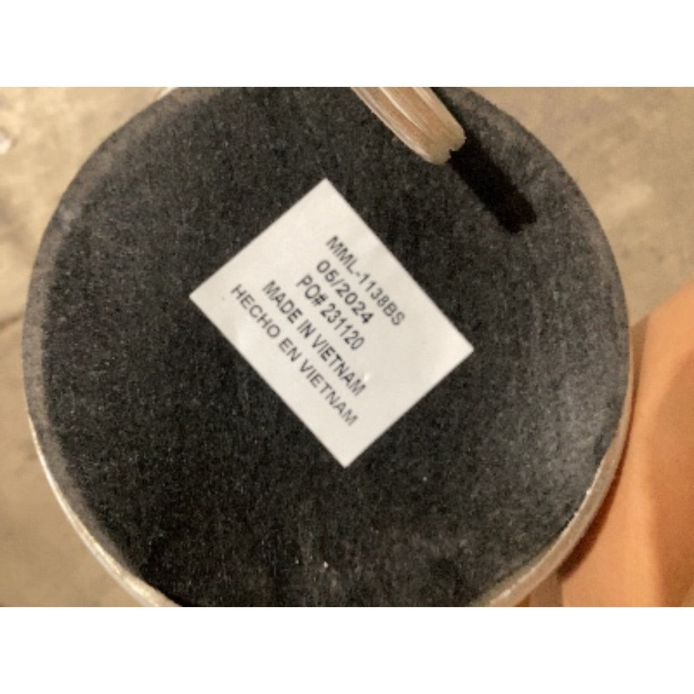 Lot # 473 MML Brushed Silver Table Lamp Base $20