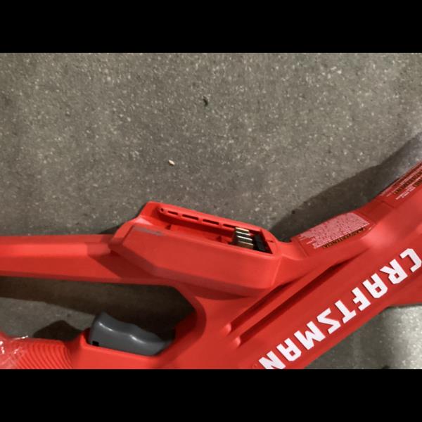 Lot # 1433 CRAFTSMAN Red Cordless String Trimmer Model 55 $70