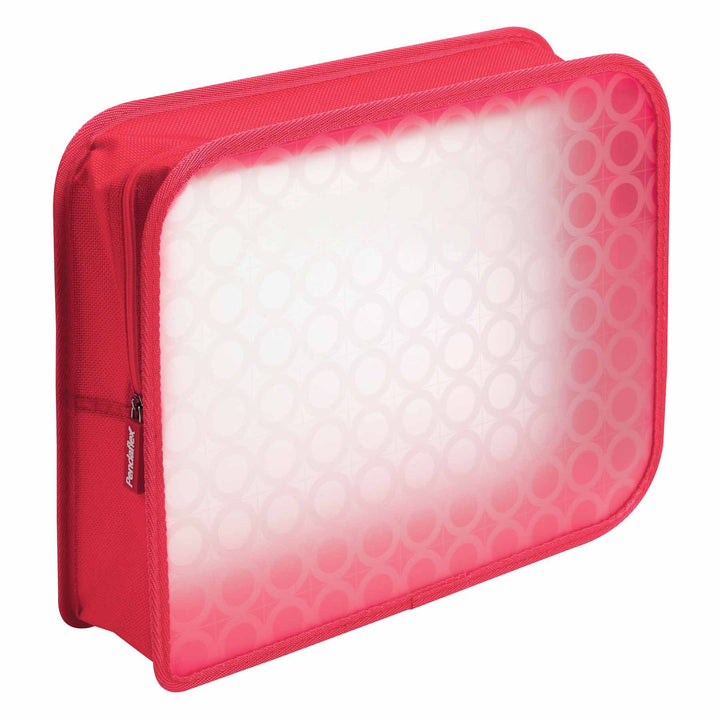 Lot # 1472 Pendaflex Zip Wallet Poly File, 3 Inch Expansion, Pink or Blue (No Color Choice), Each (27909)