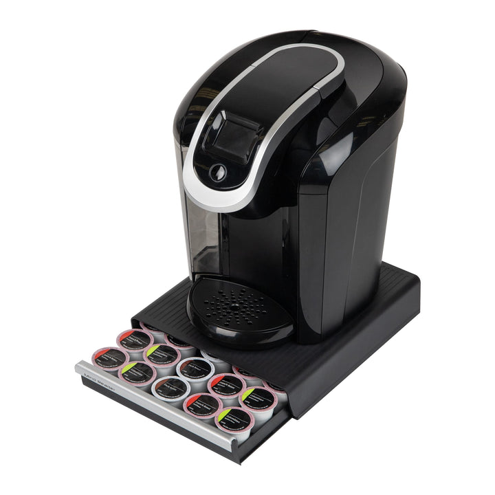 Lot # 1370 Mind Reader Coffee Pod Drawer Black 30-Pod