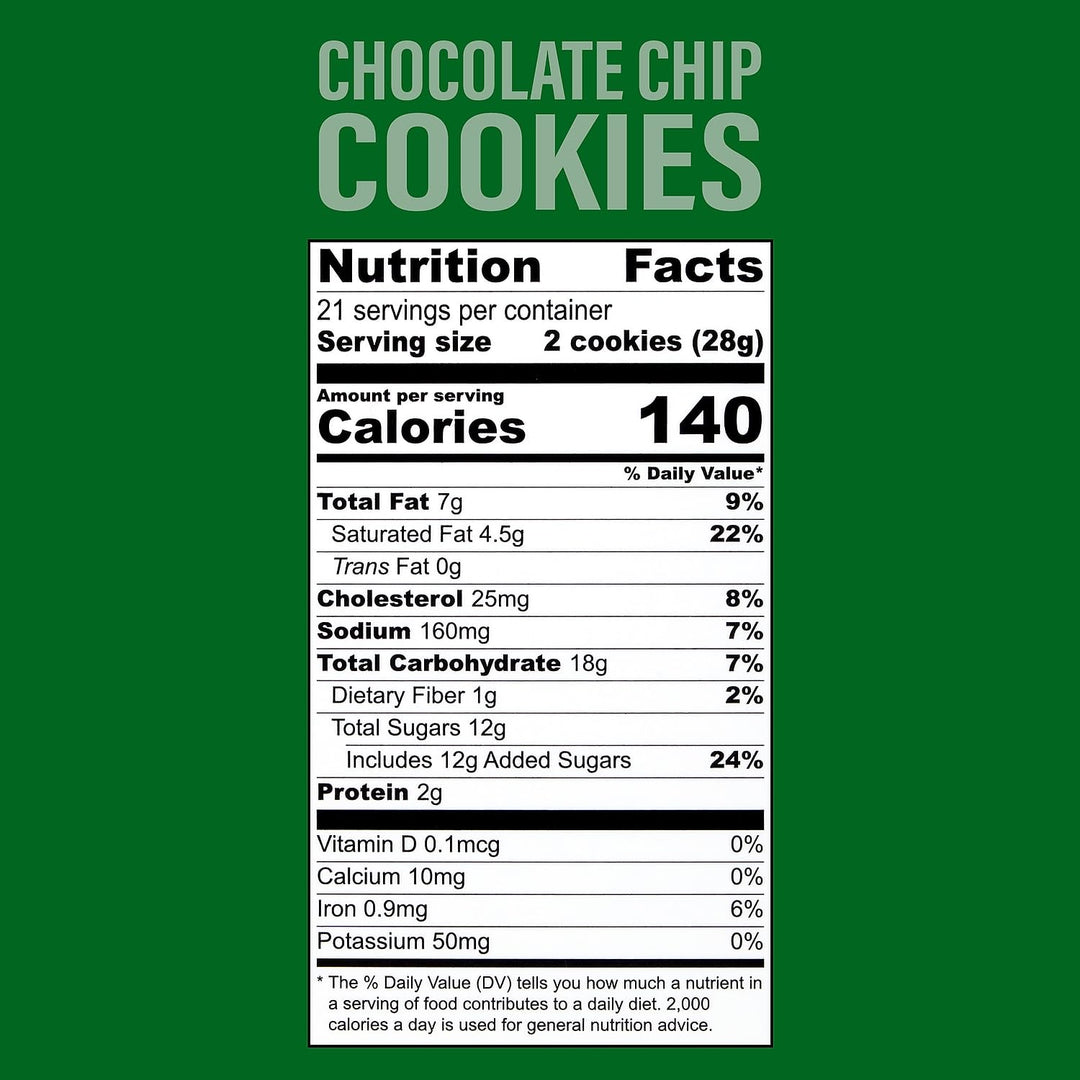 Lot # 1096 Tates Thin Crispy Chocolate Chip Cookies $14