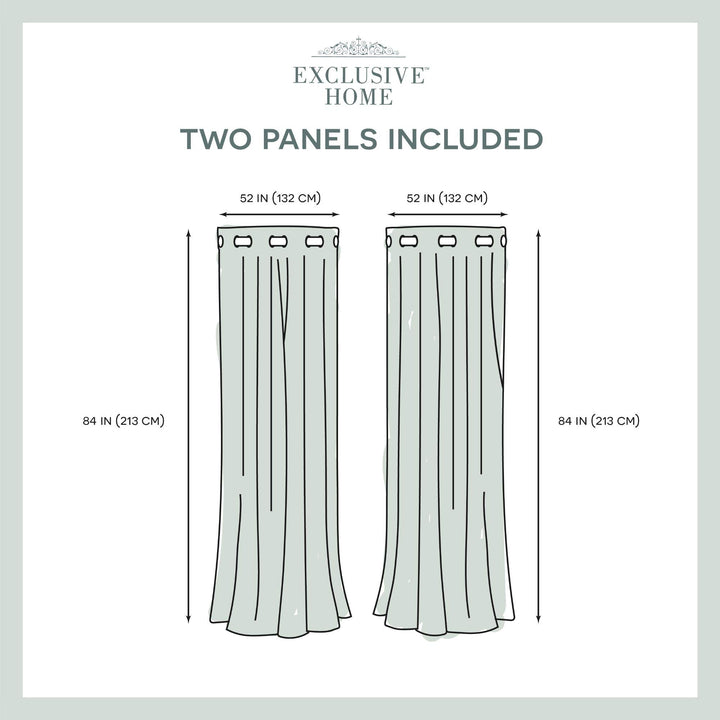 Lot # 1363 TOWN  COUNTRY LUXE Blackout Curtains 2-Pk $46