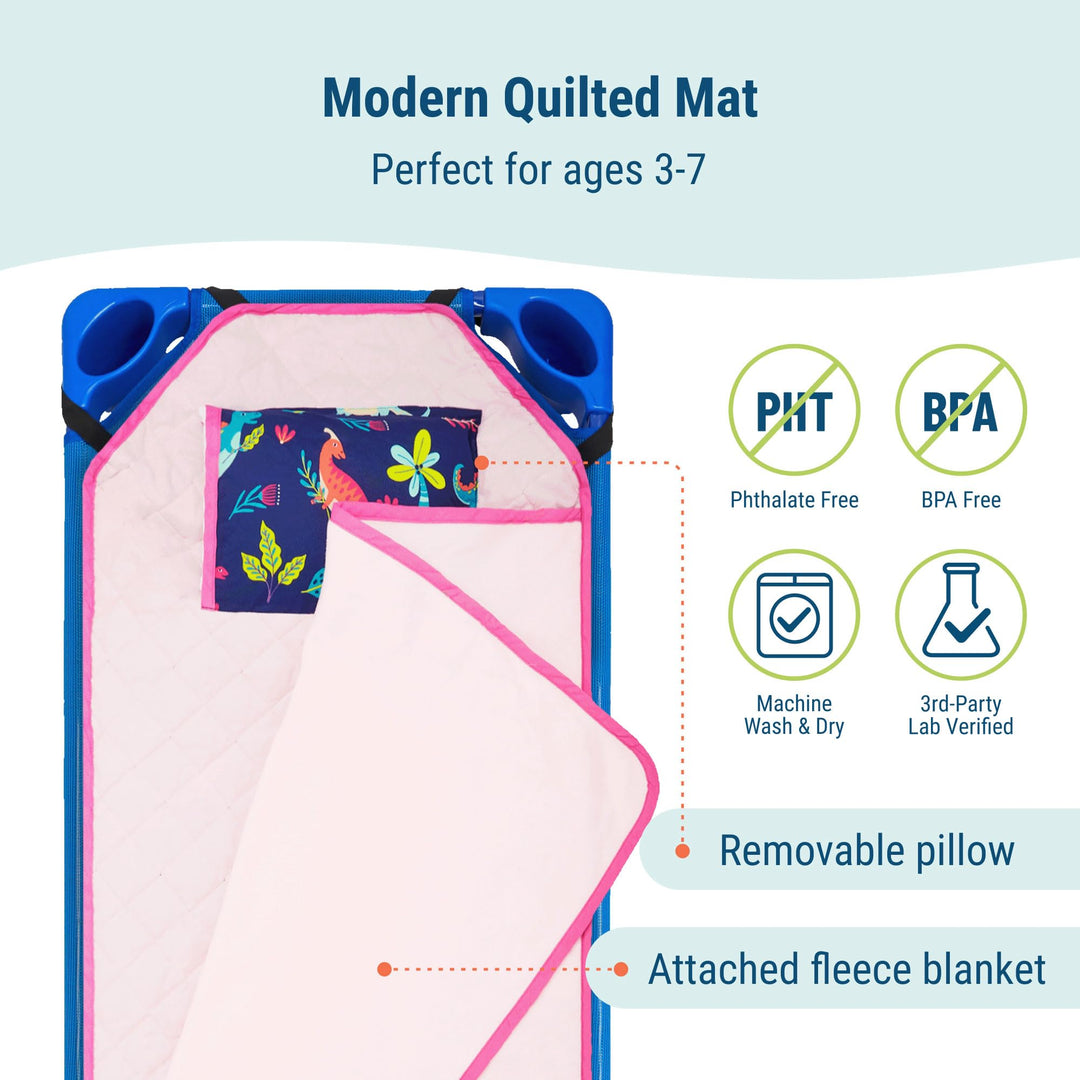 Lot # 960 Wildkin Kids Nap Mat Dinosaurs $39