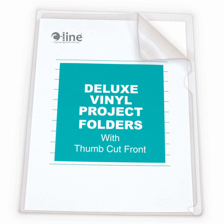 Lot # 1210 C-Line Clear Letter Project Folders $39