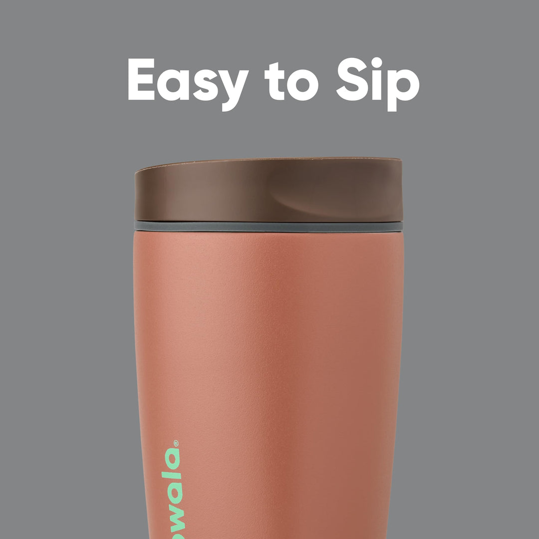 Lot # 939 Owala SmoothSip Tumbler 12 oz Cozy Cocoa $24