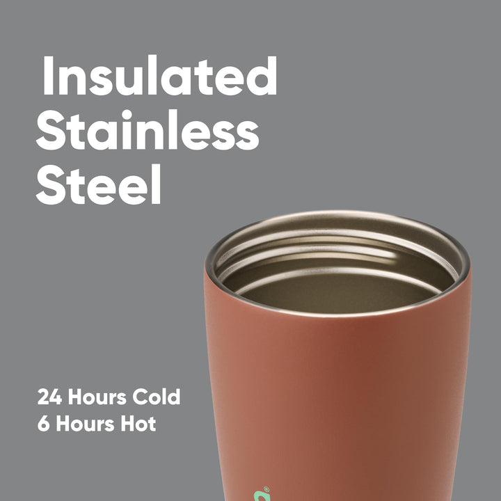 Lot # 939 Owala SmoothSip Tumbler 12 oz Cozy Cocoa $24