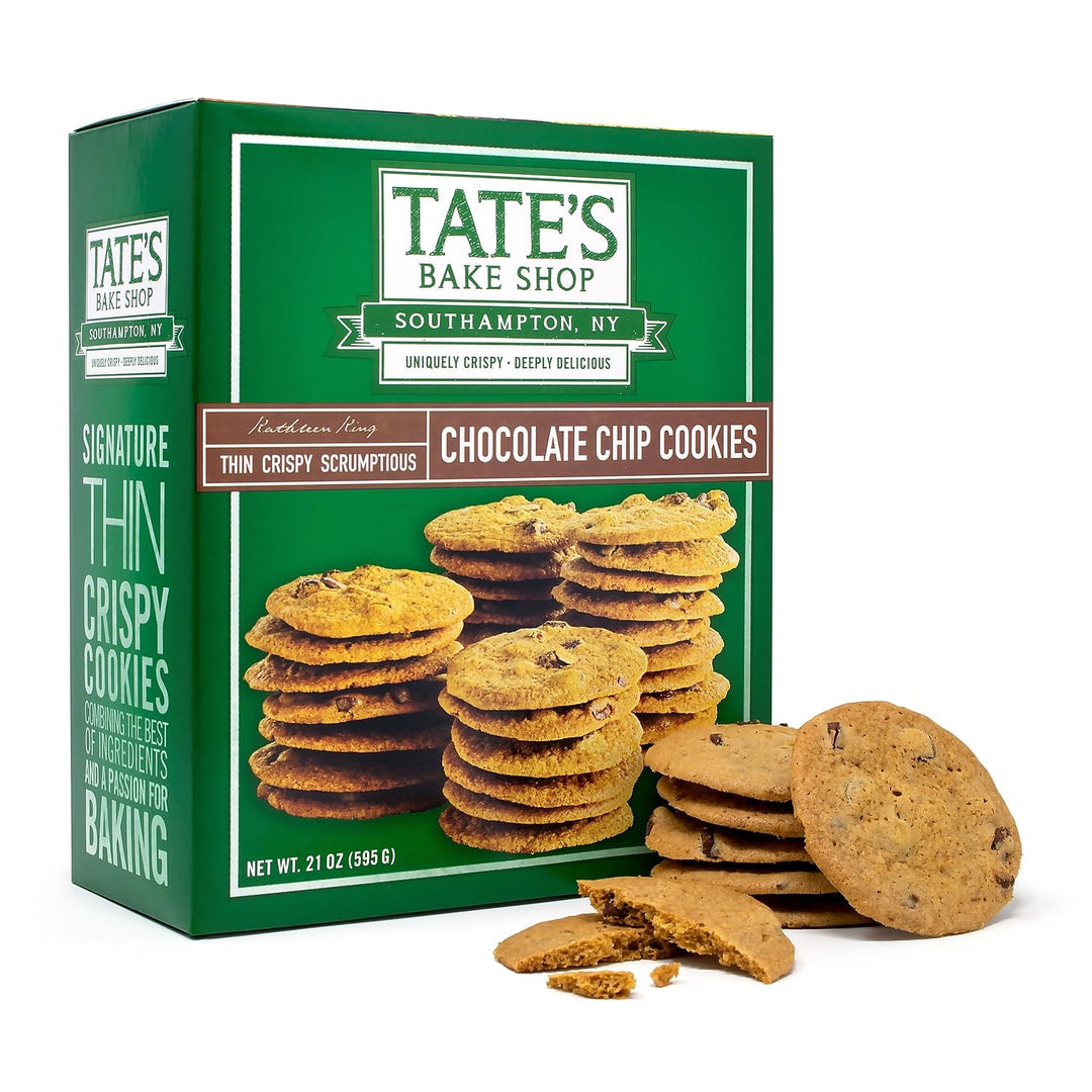 Lot # 1096 Tates Thin Crispy Chocolate Chip Cookies $14