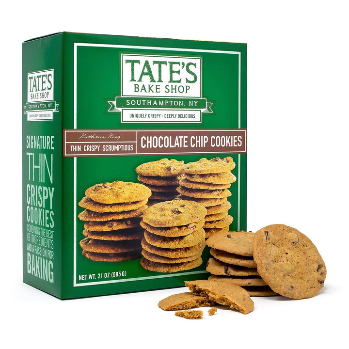 Lot # 1096 Tates Thin Crispy Chocolate Chip Cookies $14