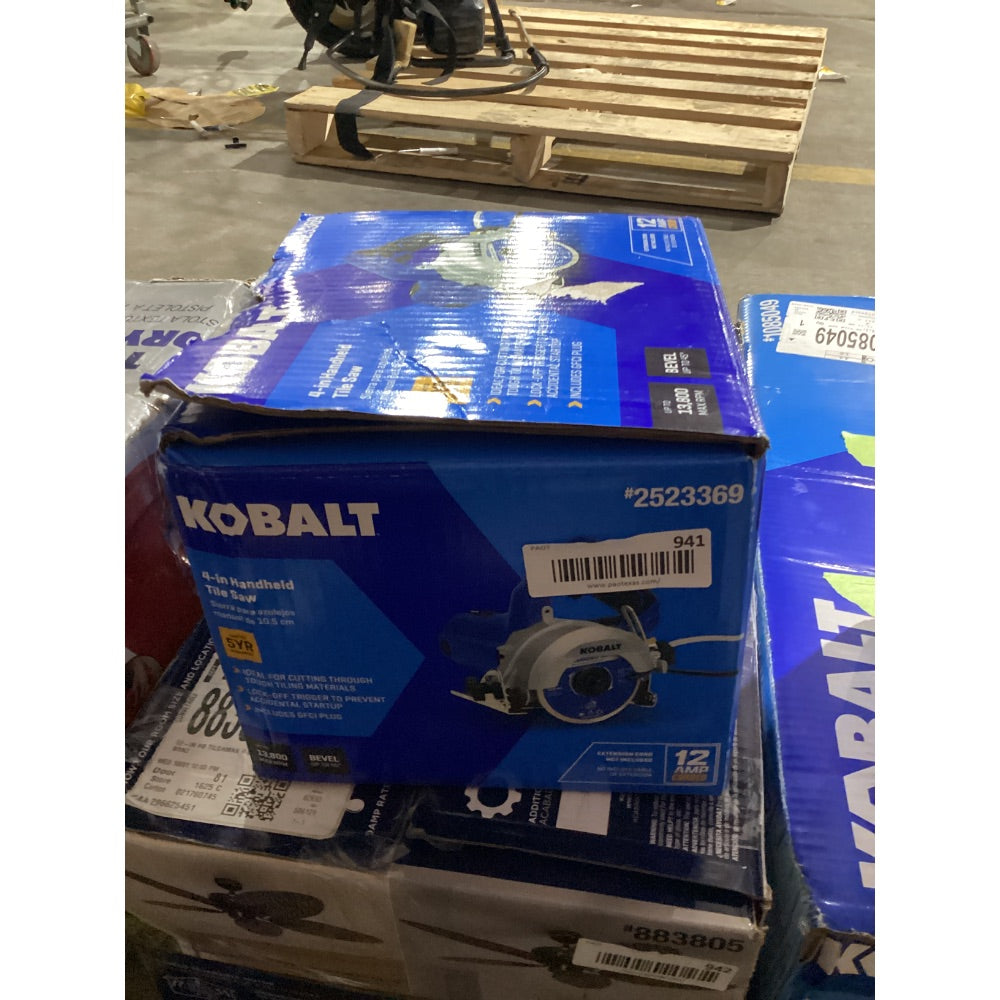 Lot # 941 Kobalt 1.16-in Ceramic Tile Cutter Kit $114