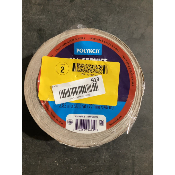Lot # 913 POLYKEN Jacketing Tape $30