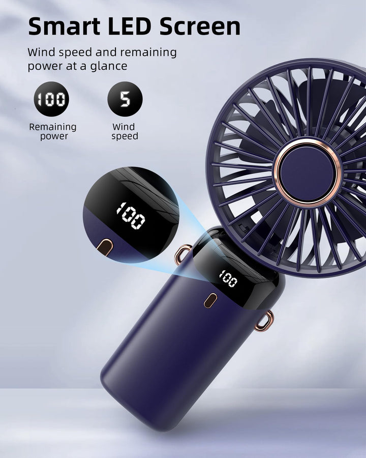 Lot # 954 Koonie Mini Fan Deep Blue 5-Speed $8