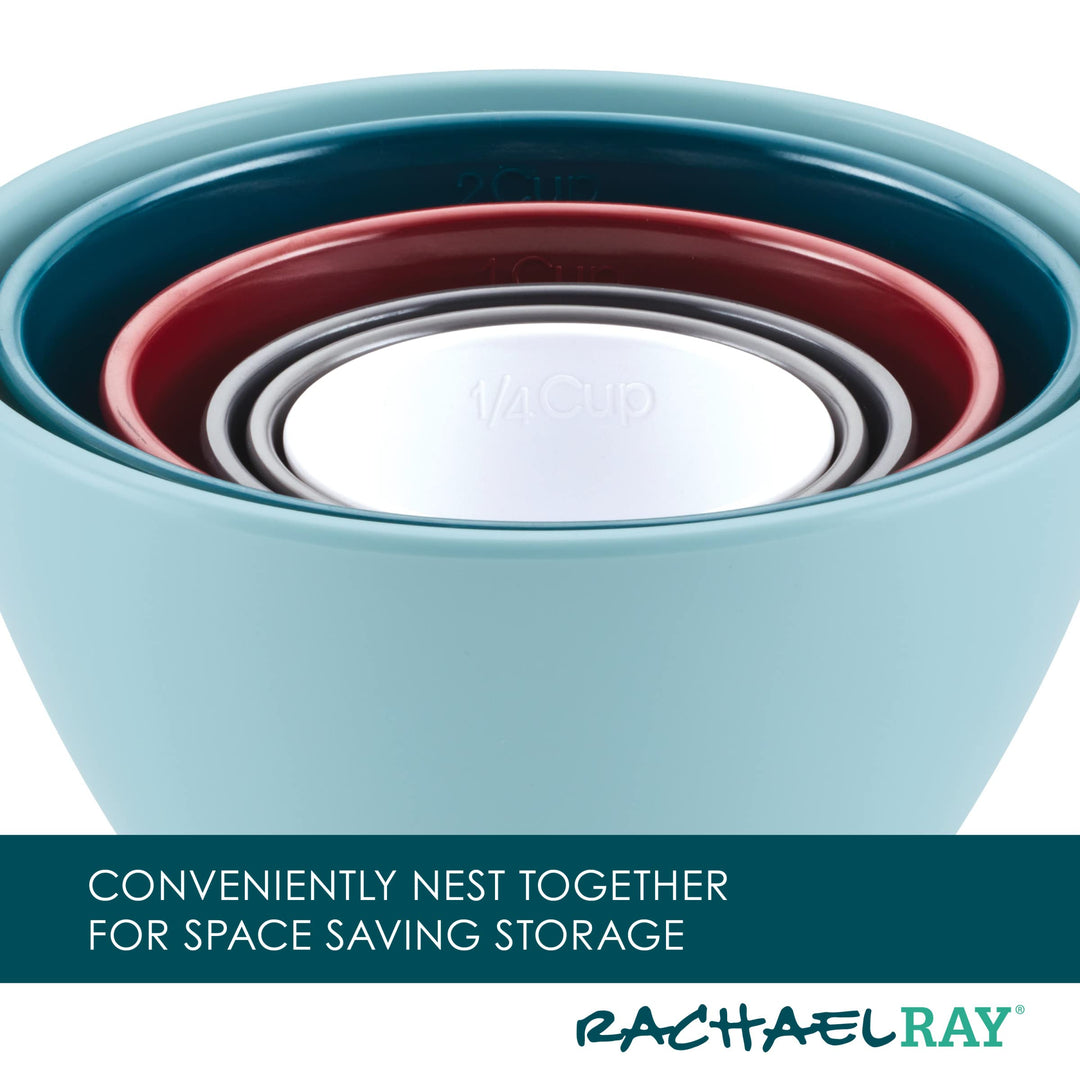 Lot # 940 Rachael Ray Nesting Measuring Cups 6-Pc Set $15