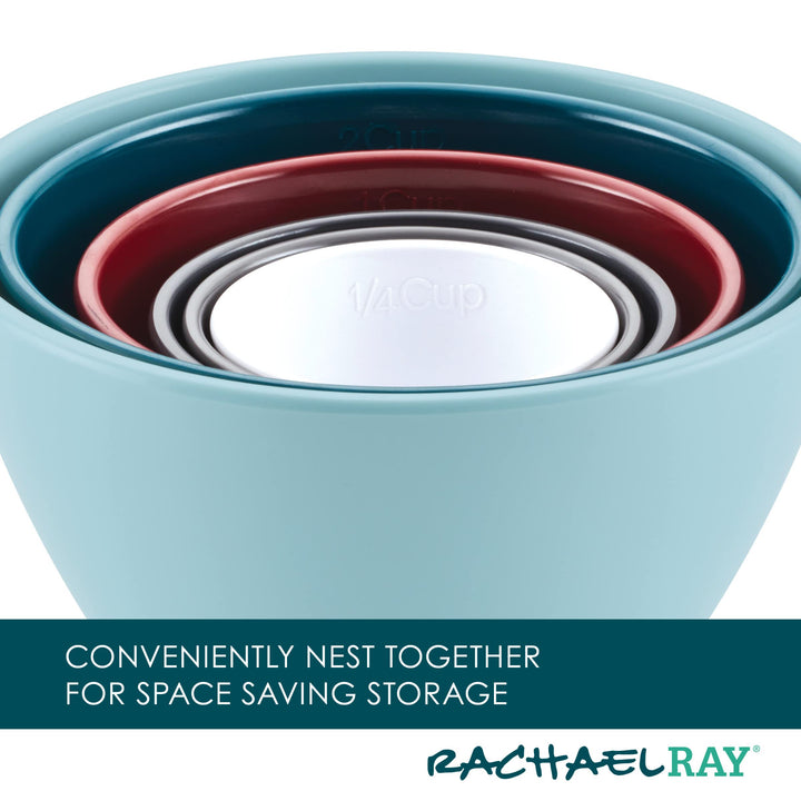 Lot # 940 Rachael Ray Nesting Measuring Cups 6-Pc Set $15