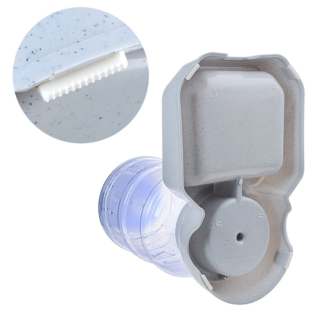 Lot # 636 Pet Water Dispenser Station - 1 Gal Replenish Pet Waterer for Dog Cat Animal Automatic Gravity Water Drinking Fountain Bottle Bowl Dish Stand