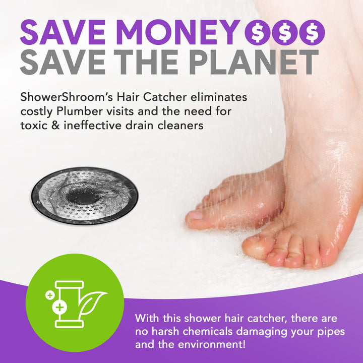 Lot # 1224 ShowerShroom Shower Drain Protector $12.00