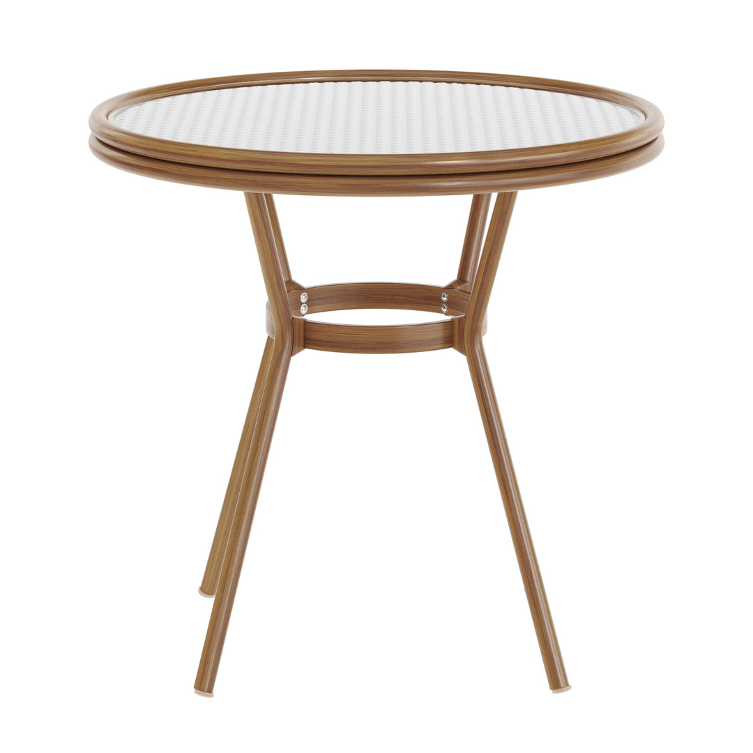 Lot # 2066 Flash Furniture Patio Bistro Tables $237.99