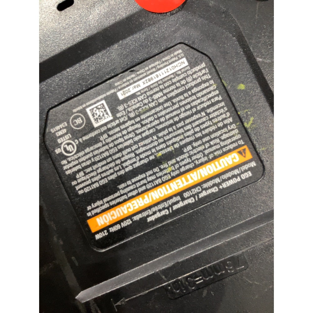 Lot # 45 EGO CH2100 Charger $75