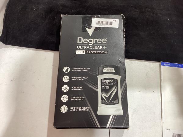 Lot # 48 Degree Men Antiperspirant Deodorant (5 Count) $28