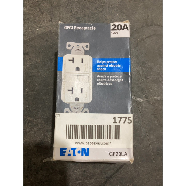 Lot # 1775 GF20LA GFCI Outlet $20.38