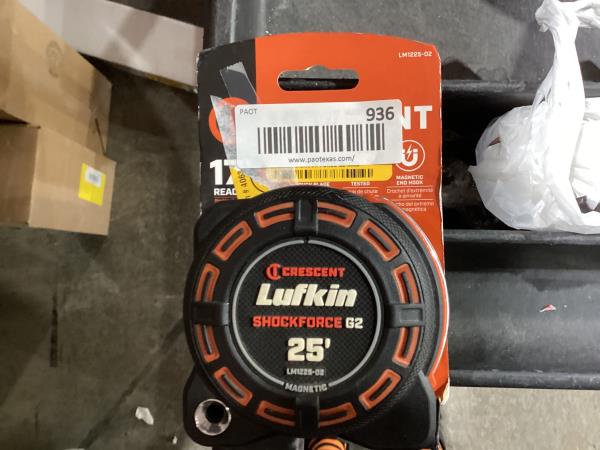 Lot # 936 Crescent Lufkin Shockforce G2 Magnetic Tape $34.00