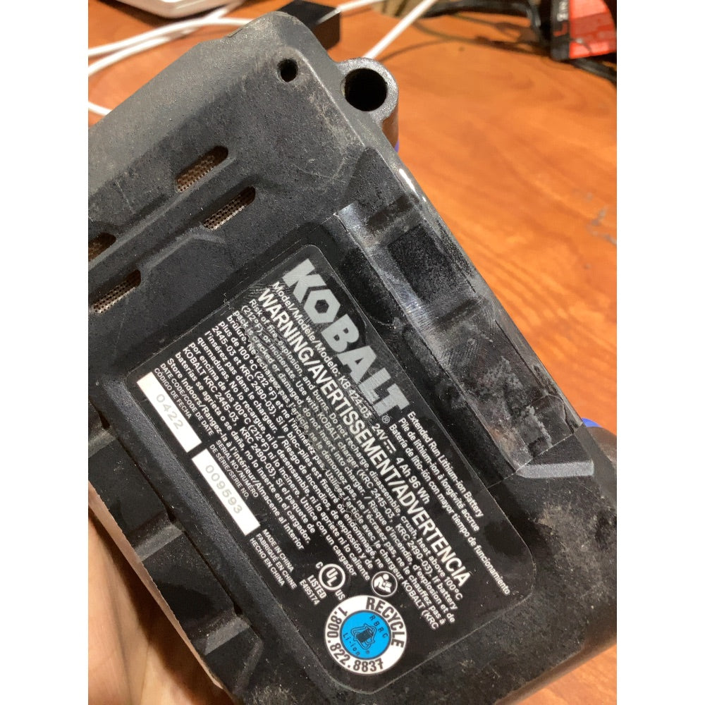 Lot # 144 Kobalt KB 624-03 Battery $45.00