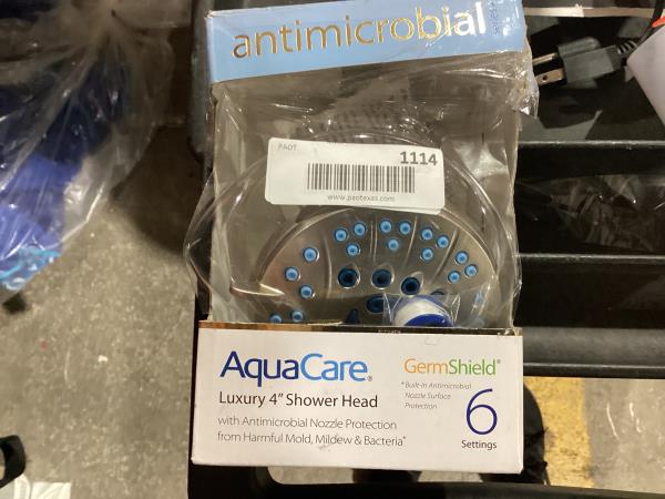 Lot # 1114 AquaCareHandheld Shower Head $30