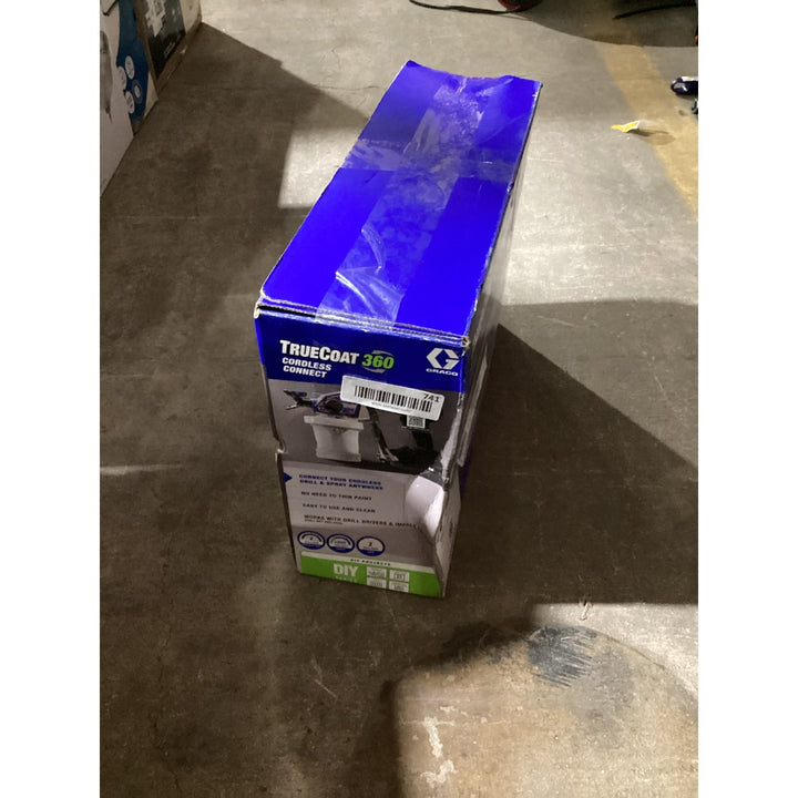 Lot # 741 GRACO 26D360 Cordless Connect Drill Sprayer $189