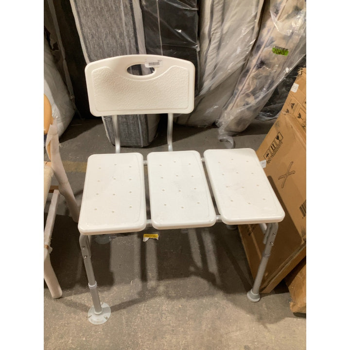 Lot # 2417 White Shower Bench $32.00