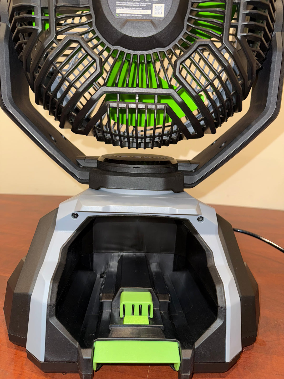 EGO 10-in High Velocity Indoor Oscillating Misting Jobsite Fan