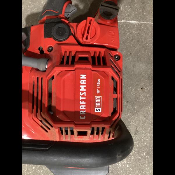 Lot # 1435 Craftsman S1800 Gas Chainsaw $209