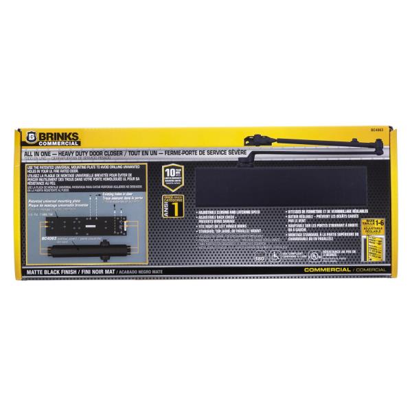 Lot # 1864 Brinks Door Closer $112.71