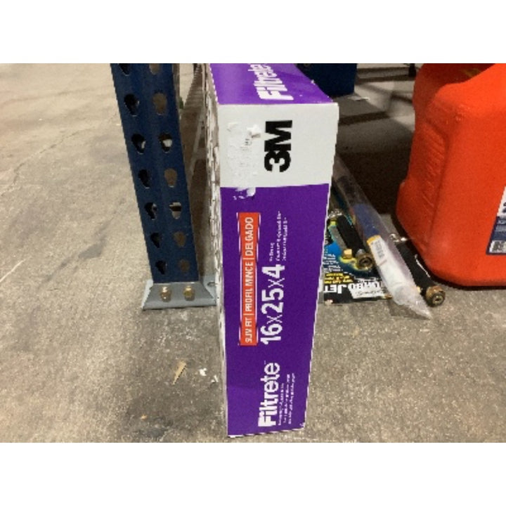 Lot # 691 M Filtrete HVAC Filter 16x25x4 Slim Fit $30