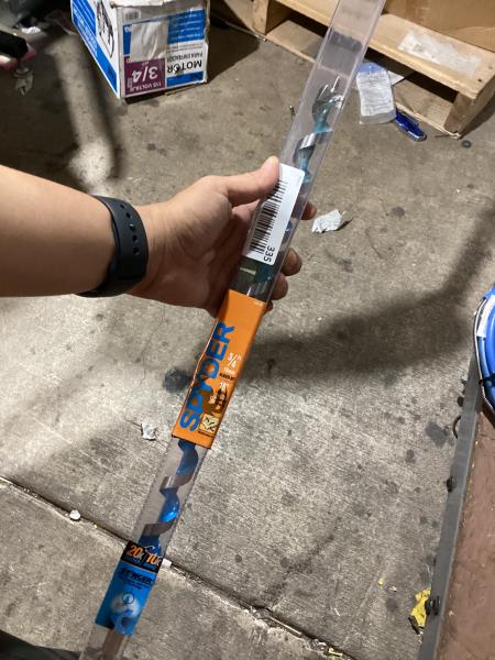Lot # 335 SpyderStinger 3/4x18 Woodboring Auger Drill Bit$30
