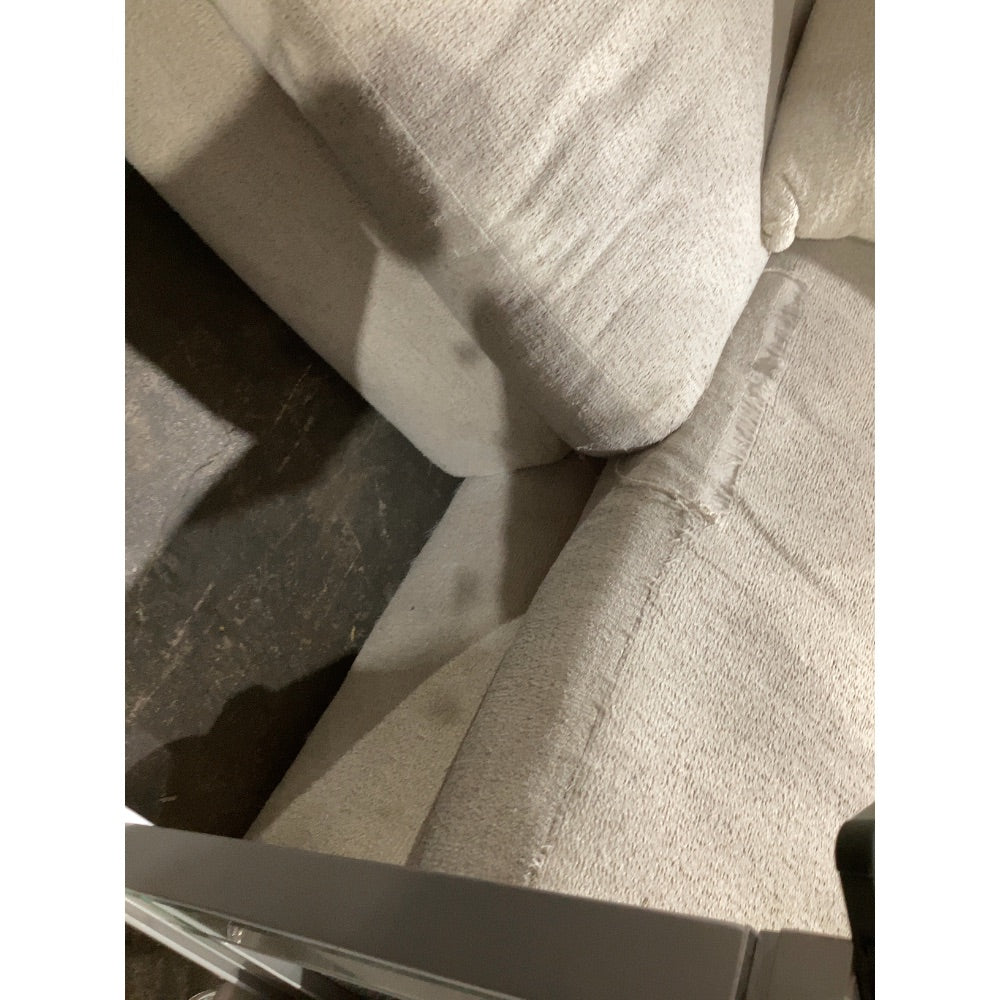 Lot # 2307 Beige Model Beige Cushioned Sofa $800