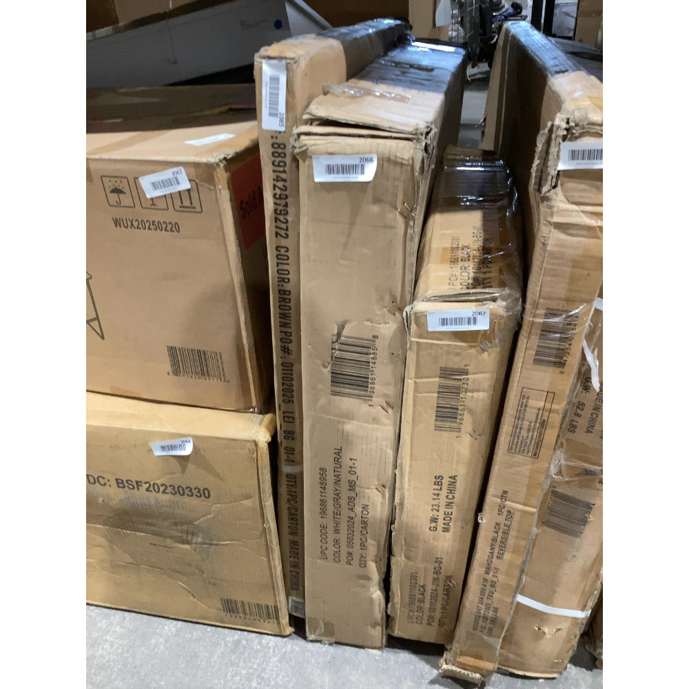 Lot # 2066 Flash Furniture Patio Bistro Tables $237.99