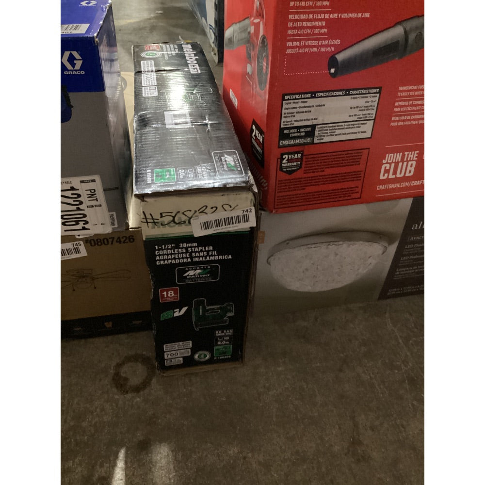 Lot # 742 Metabo HPT Stapler $179
