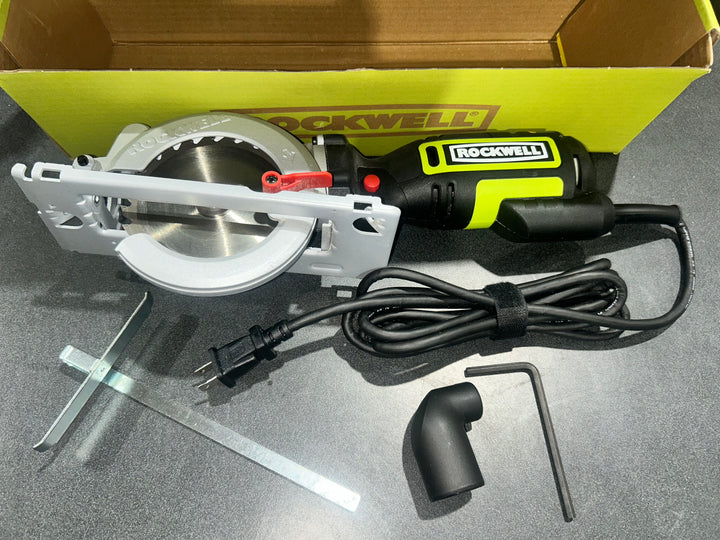 Rockwell 4 -1/2 in. 5 Amp Compact Circular Saw (USED)