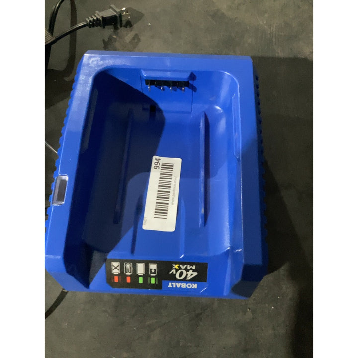 Lot # 994 Kobalt Battery Charger $40.00