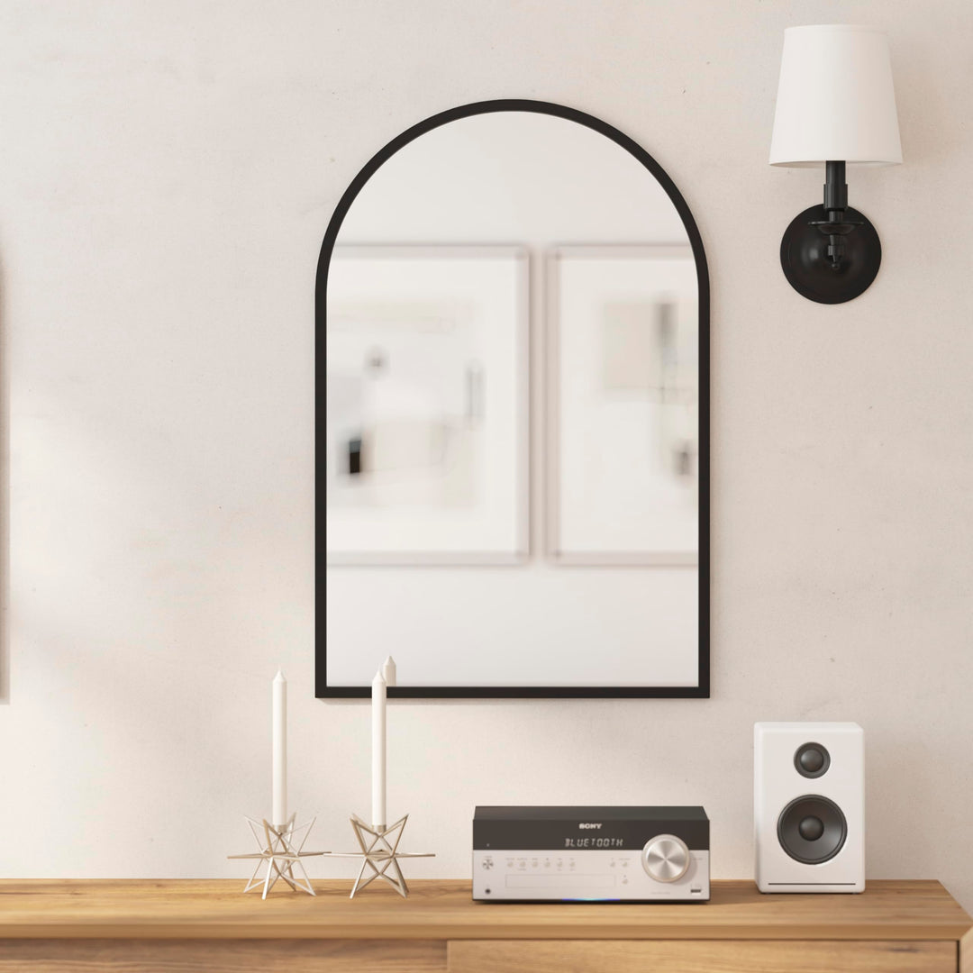 Lot # 2074 Flash Furniture UPDATED STYLE Wall-Mounted Mirror $29.32