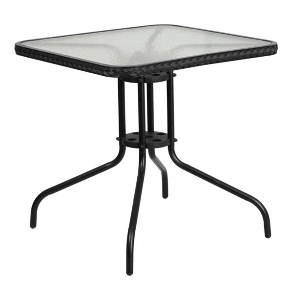 Lot # 1571 Flash Furniture Barker 28'' Metal Table $72